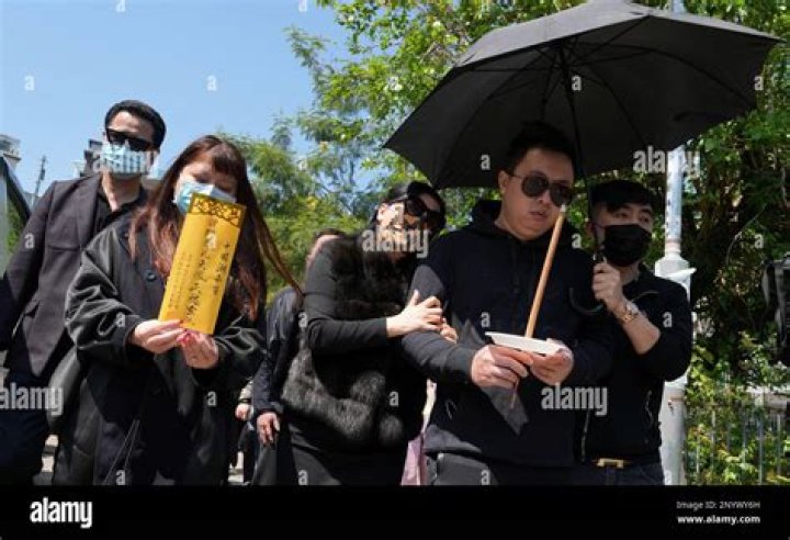 Abby Choi Husband Chris Tam Conduct Ritual Lung Mei Village
