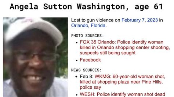 Angela Sutton Shot And Killed In Pine Hills