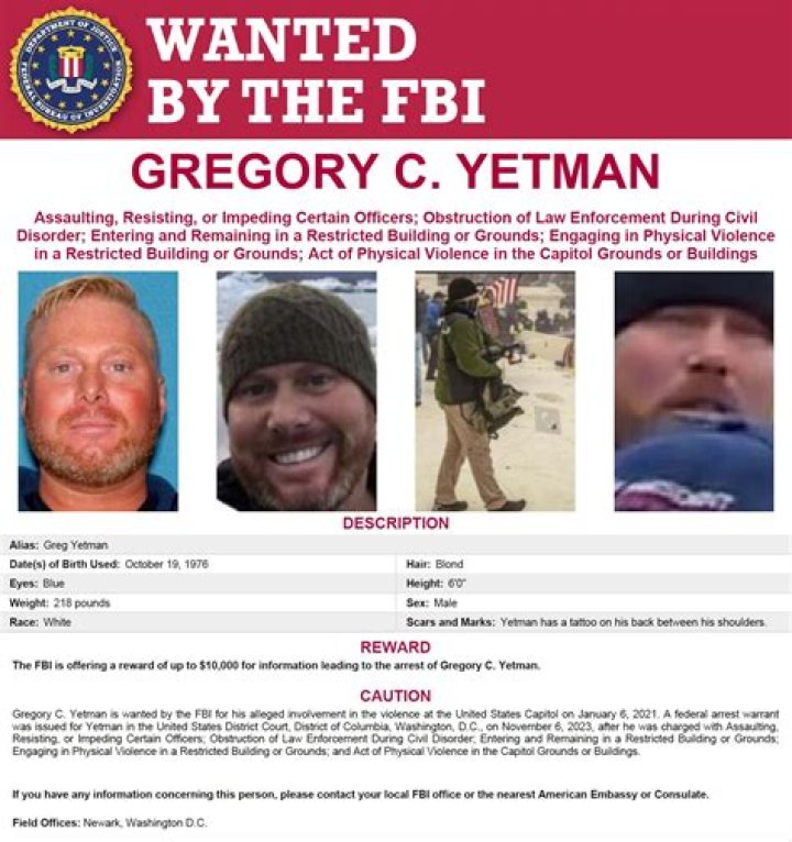 Capitol Rioter Gregory Yetman Wiki, Age, Girlfriend, Wife, Kids, Profession and More