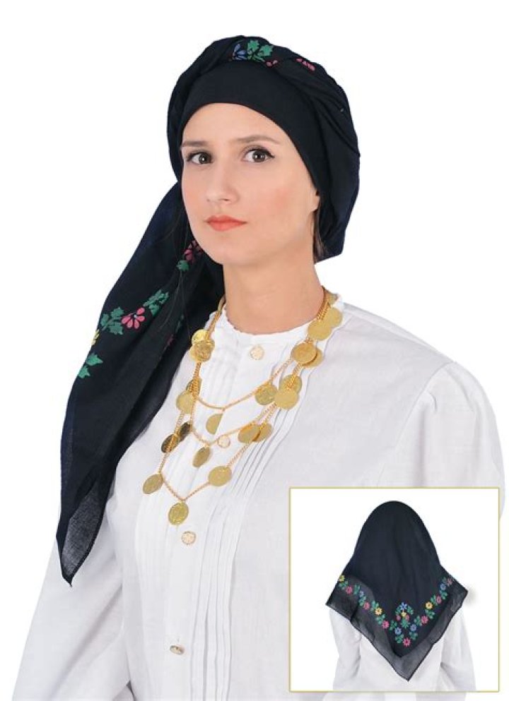 Greek Costume Head Scarf — Blessed Celebration
