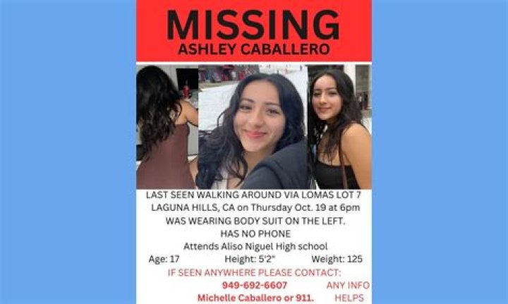 Missing Ashley Caballero Update, Help Find Her
