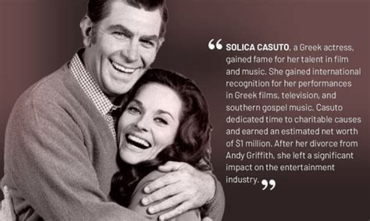 Solica Casuto: More Than Just Andy Griffith’s Ex-Wife